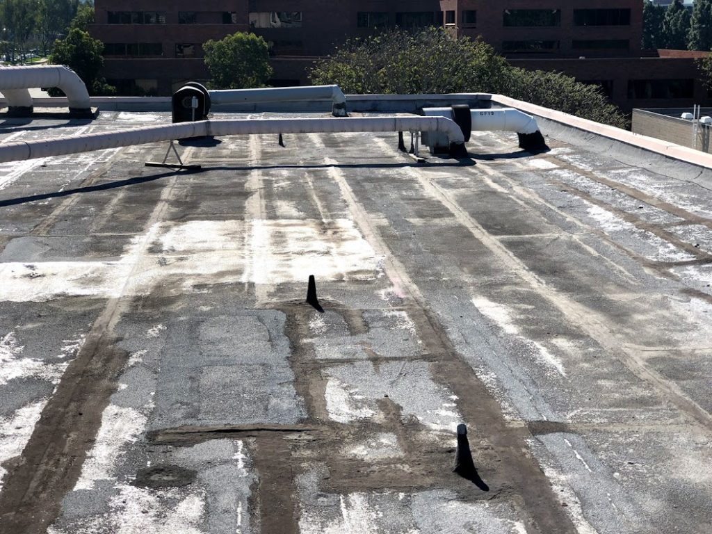 Damaged Commercial Roof