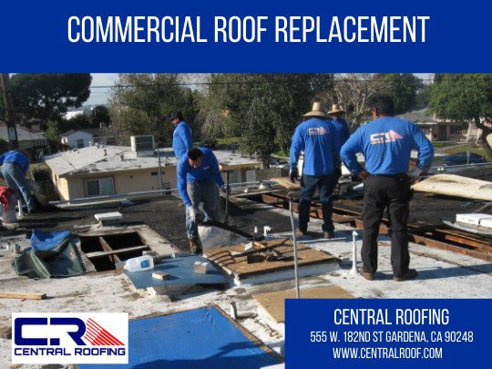 Commercial Roof Replacement in Gardena, CA