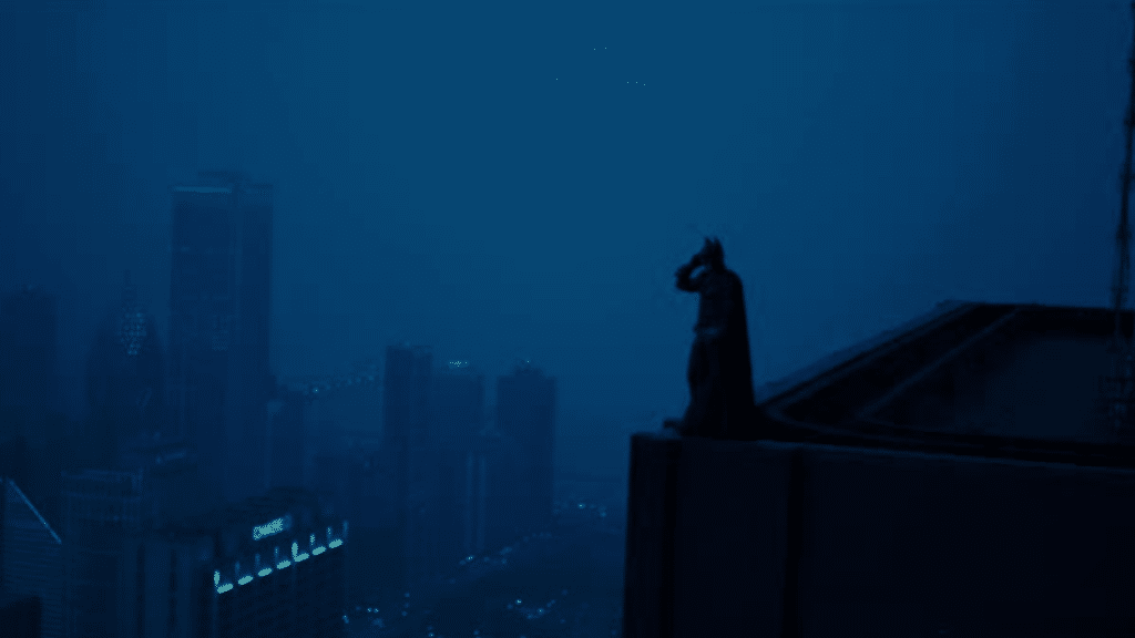 Dark Knight Rooftop Scene