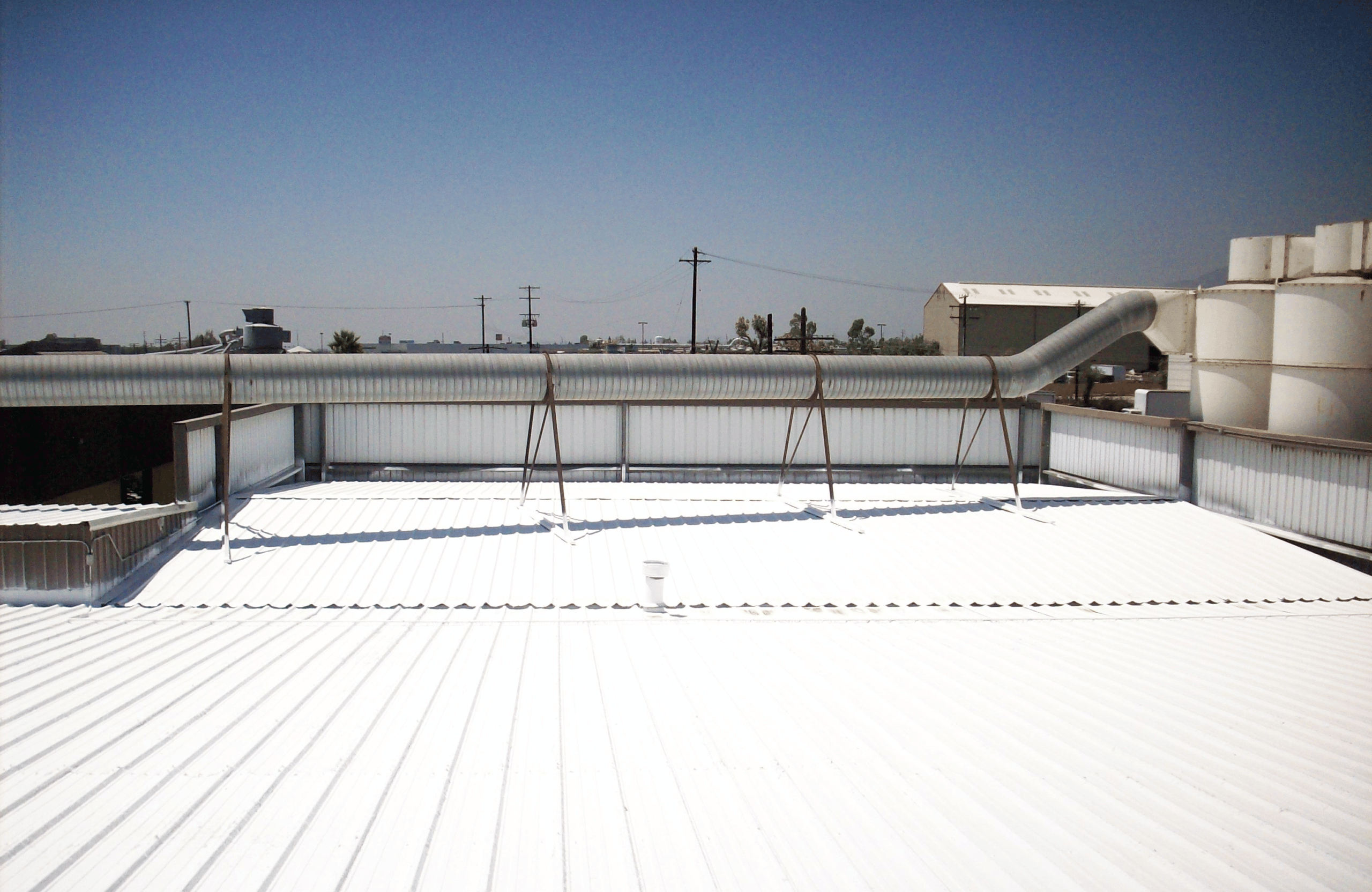 Metal Roofing With Cool Roof Coating