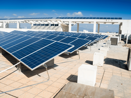 Solar Panels on a Flat Roof