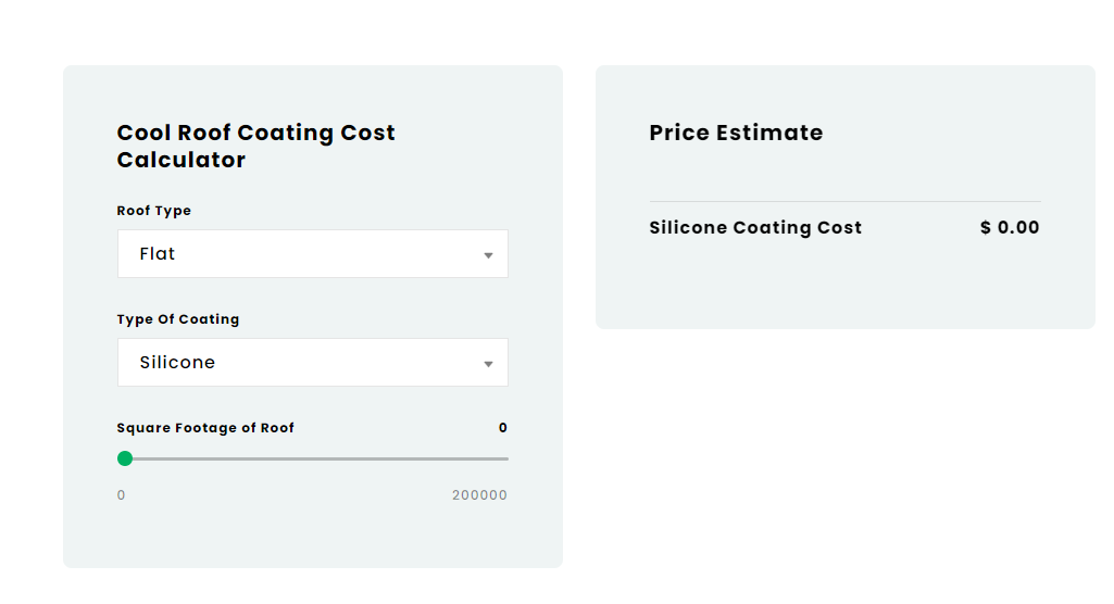 Cool Roof Calculator Central Roofing Company