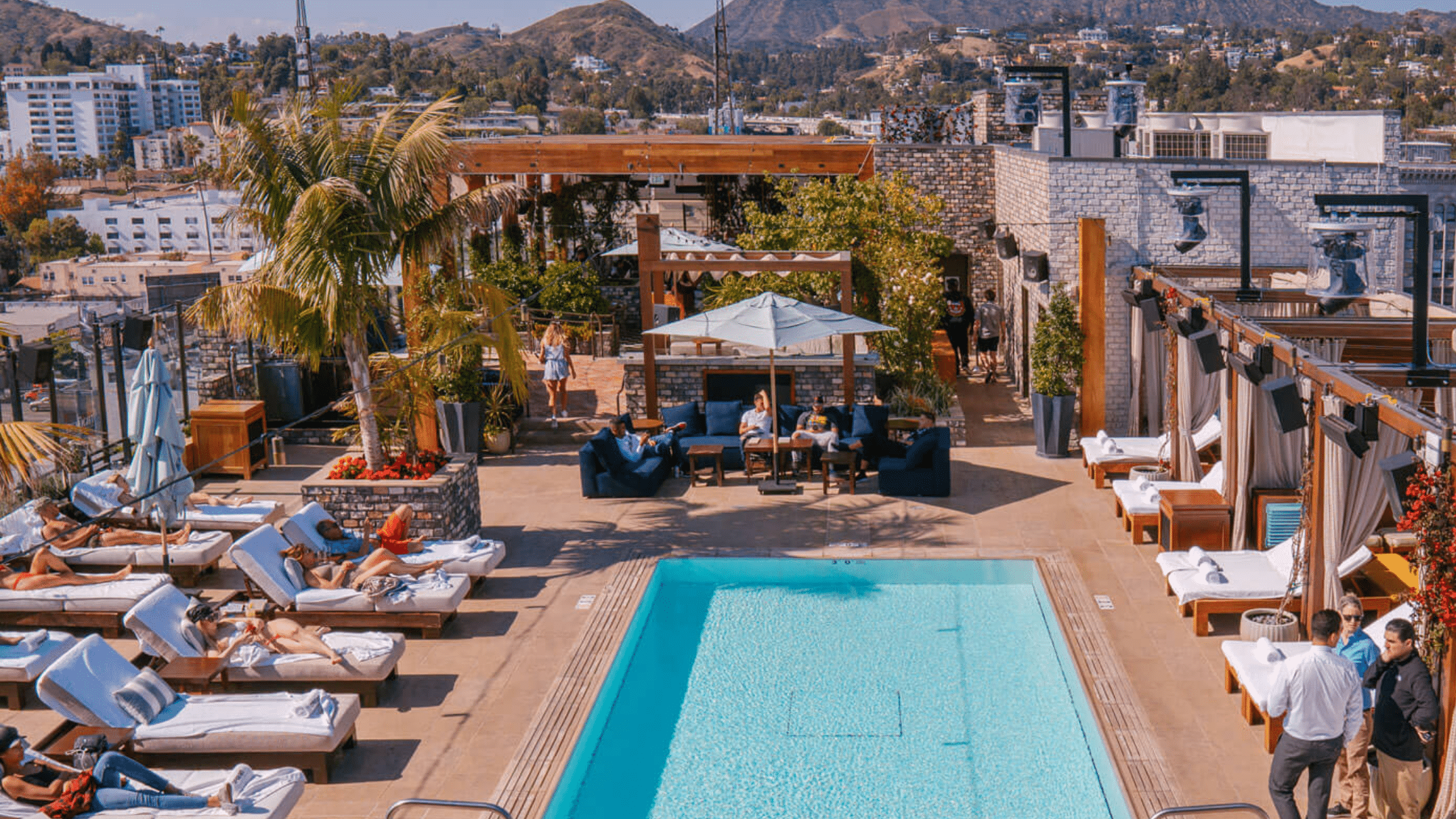 Rooftop Restaurant Los Angeles