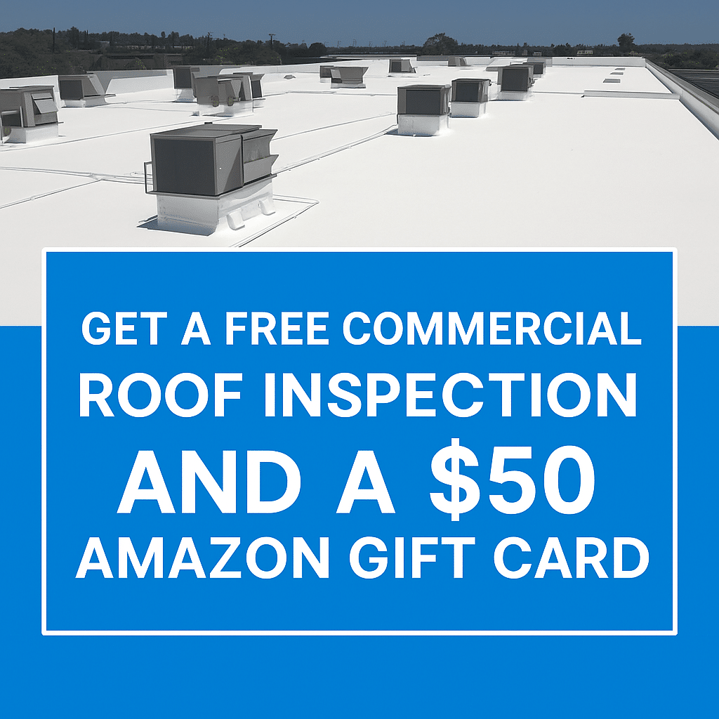Commercial roof inspection